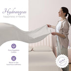 Carressa Linen Luxury Egyptian Cotton Queen Stripe Sheet Set, 600 Thread Count - Image 2