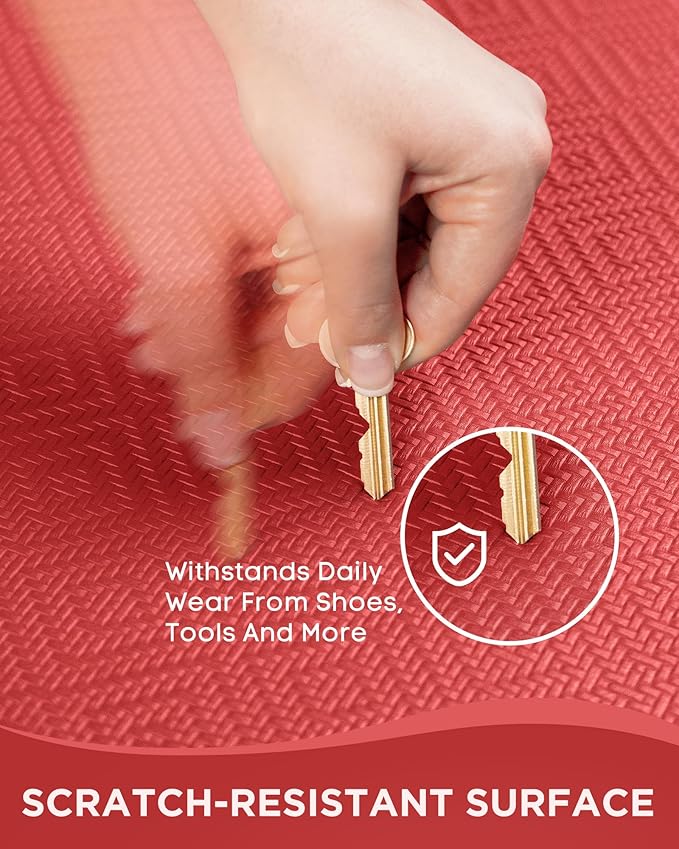 Ophanie Kitchen mats for Floor, 3/4 inch Thick, Kitchen Rugs, Waterproof - Image 5