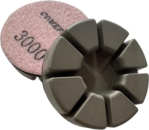 Diamond Floor Polishing Pucks for Terrazzo, Concrete Floor, 3 Inch 15mm Resin by ComeFloor