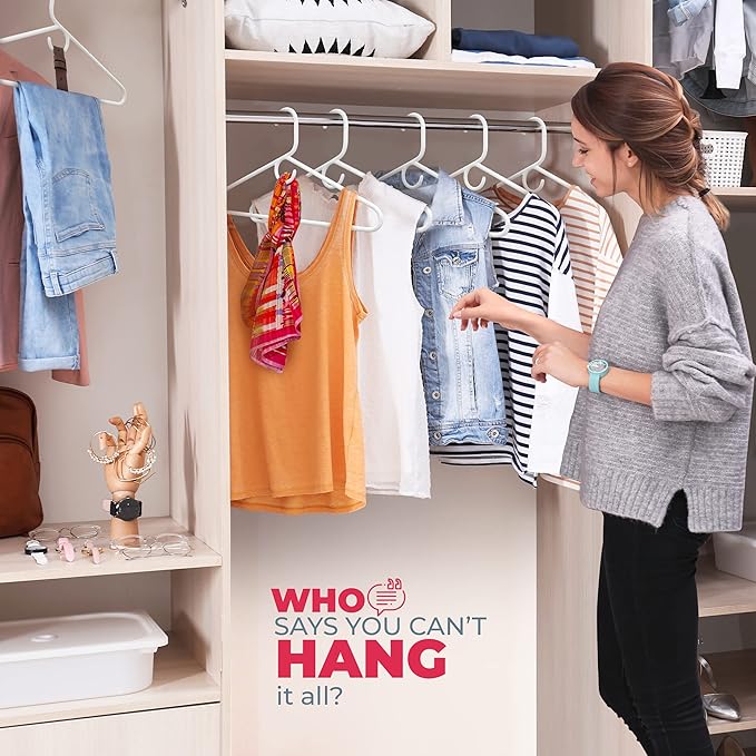 Neaties Heavy Duty Clothes Hangers 30 Pack – Made in The USA – 8lb Capacity - Image 6