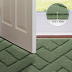 hicorfe Front Door Mat Outside Entrance, Stain and Fade Resistant, Non Slip - Image 4