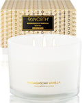 96NORTH Luxury Vanilla Soy Candles | Large 3 Wick Jar Candle | Up to 50 Hours by 96NORTH%C2%AE