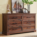 JXQTLINGMU Farmhouse 6 Drawers Dresser by JXQLINGMUFurniture