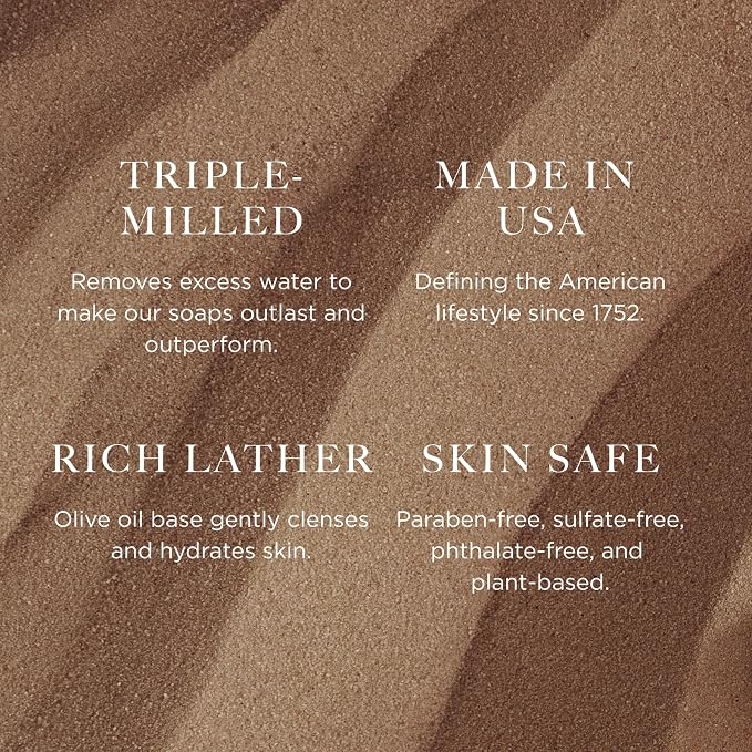 Caswell-Massey Greenbriar Natural Bar Soap - Image 3