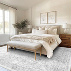 4x6 Rug, Small Area Rug for Living Room, Machine Washable Non-Slip Throw Rug - Image 5