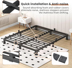 4 Inch Twin Heavy Duty 3500 lbs Bed Frame - Image 5