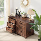 Farmhouse Night Stand Set of 2, Dresser - Image 2