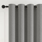 100% Blackout Curtains for Bedroom, Thermal Insulated Curtains 63 Inch Length - Image 7