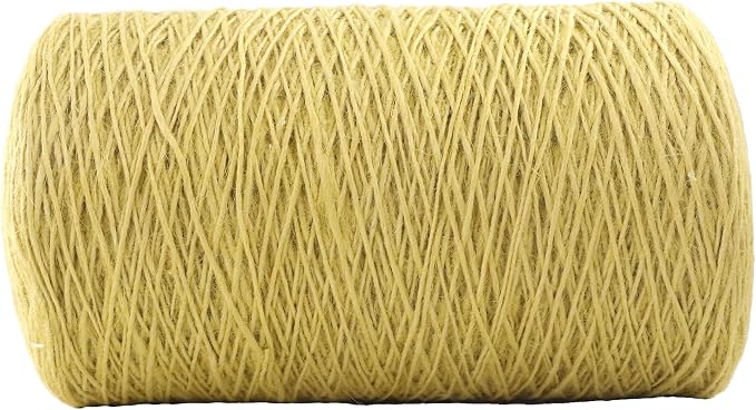 1mm x 5000 Feet Yellow Jute Rope, Twine - Image 6