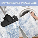 IOHOUZE Small Abstract Area Rug 2x3 Ft Entryway Rugs Washable Door Mat Indoor - Image 3