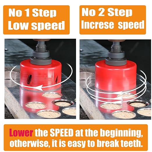 6-7/8” HSS Bi Metal Hole Saw Cutter - Image 4