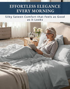 LANE LINEN 100% Egyptian Cotton Bed Sheets Twin XL - Image 5