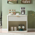 LEYAOYAO 31" Wide Fluted Nightstand - Image 4