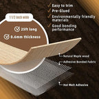 GSCIT Club Maple Edge Banding, 1 1/2 inch x 250ft Wood Edge Banding Pre-glued - Image 2