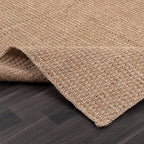 Easy Jute Rug 6x9 Indoor Outdoor Natural Rugs Solid Fiber Rug Woven Area Rug - Image 7
