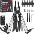 BIBURY Multitool Pliers Pro BI2045, Stainless Steel 31-in-1 Multi Tool Pliers by BIBURY