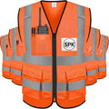 TICONN Reflective Safety Vest High Visibility Class II Mesh Vest by TICONN