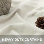 Blackout Window Curtains 2 Panel Set - Image 3