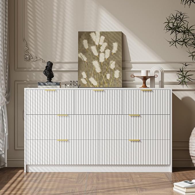 3-Piece Dresser Bedroom Set, 7 Drawer Dresser & 2 Drawer Nightstands - Image 6