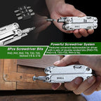 SHALL Multi Tool, 18-in-1 Multitool Pliers, Stainless Steel Multi-tool Pocket - Image 4