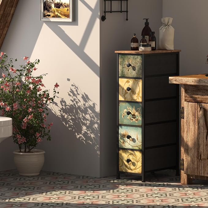 Tohomeor Narrow Storage Dresser Slim Dresser - Image 2