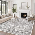 zesthome 8x10 Area Rugs for Living Room, Non-Slip Backing Washable Rugs by Zesthome