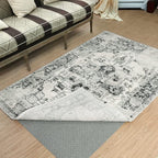 LINLA Dual Surface Felt+Rubber Non-Slip Rug Pad, 1/4" Thick, Strong Grip - Image 5