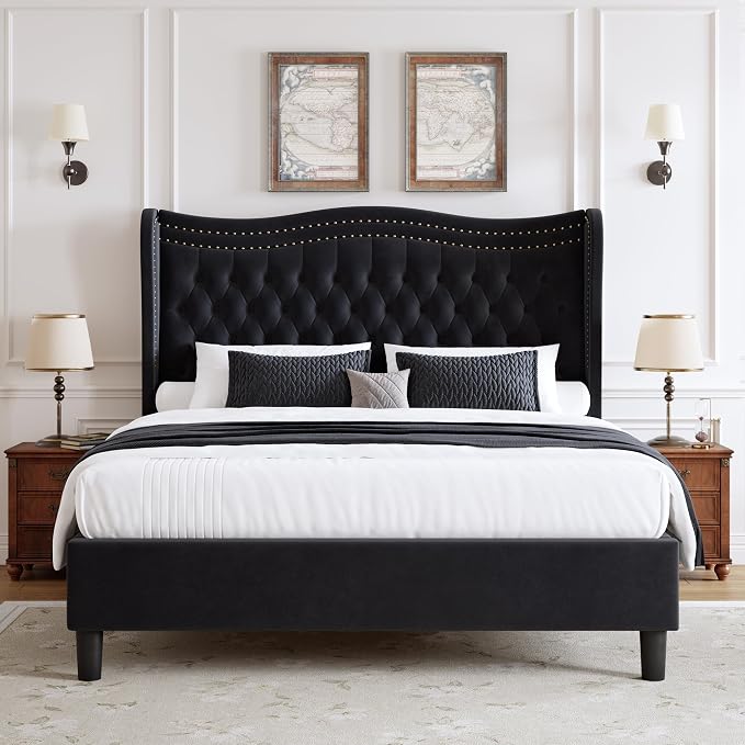Upholstered Queen Size Bed Frame - Image 4
