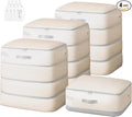 Comforter Storage Bag - 130L Large Capacity Blanket Storage Bags 4-Layer Ultra by EasortmPackingCubes