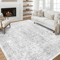 3x5 Rug, Small Area Rug for Living Room, Machine Washable Non-Slip Throw Rug by vivorug