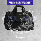 18 Inch Tool Bag, Waterproof Wide Mouth Tool Kit, Heavy Duty Tool Bag Organizer - Image 6