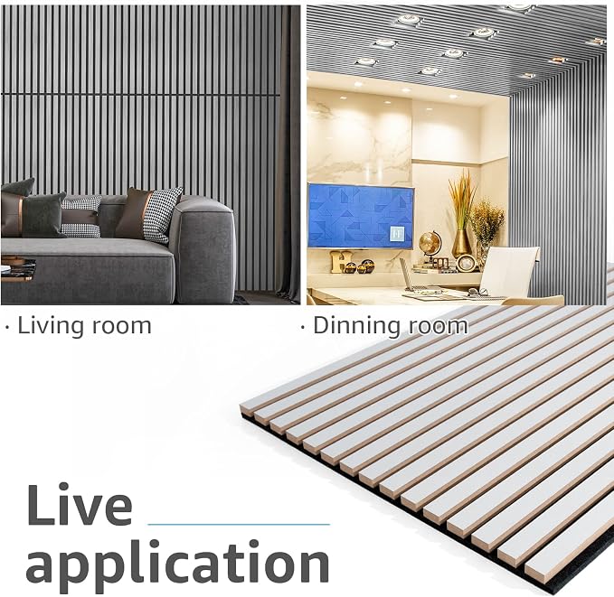 Art3d 2 Wood Slat Acoustic Panels - Image 8