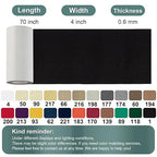 Canvas Repair Tape, 4×63 Inches Black Waterproof Self-Adhesive Patch - Image 2