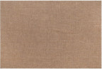 Easy Jute Door Mat 2x3 Indoor Outdoor Natural Rugs Solid Fiber Rug Woven Area - Image 3