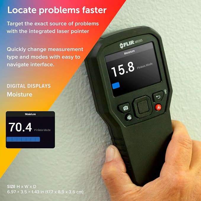 FLIR MR265 Moisture Meter and Thermal Imager - Image 5