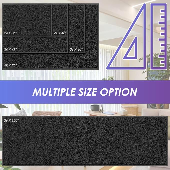 Kuyal Door Mat, Non Slip Waterproof Outdoor Mats, Commercial Floor Inside - Image 7