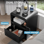 4 Pcs Bedroom Set, Dresser and Nightstand Sets, Including Modern Wooden Tall 6 - Image 8