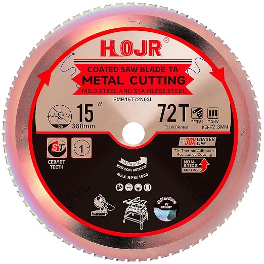Metal Cutting Circular Saw Blade, Steel and Stainless Steel Cutting, The by HOJR