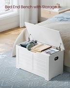 VASAGLE Storage Chest, Storage Bench - Image 4