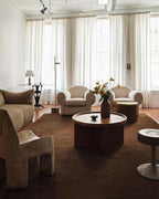 Hand-Tufted Wool Round Area Rug – Soft Premium Wool Carpet - Image 2