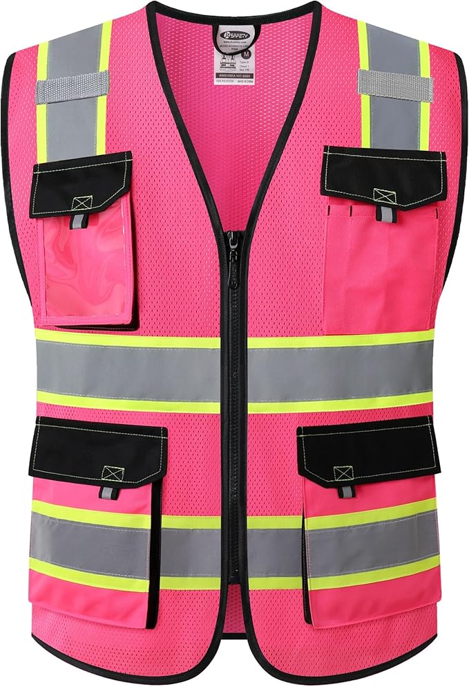 JKSafety Hi Vis Reflective Safety Vests by JKSafety