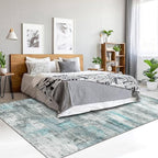 3x5 Rug, Small Area Rug for Living Room, Machine Washable Non-Slip Throw Rug - Image 2