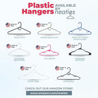 Neaties Heavy Duty Clothes Hangers 50+ Pack – Made in The USA – 8lb Capacity - Image 7