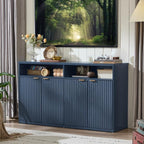 LEYAOYAO Fluted Buffet Cabinet - Image 6