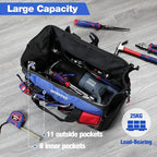 WORKPRO Tool Bag, 18 Inch Tool Bag - Image 5