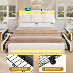 VIAGDO Full Size Bed Frame - Image 7