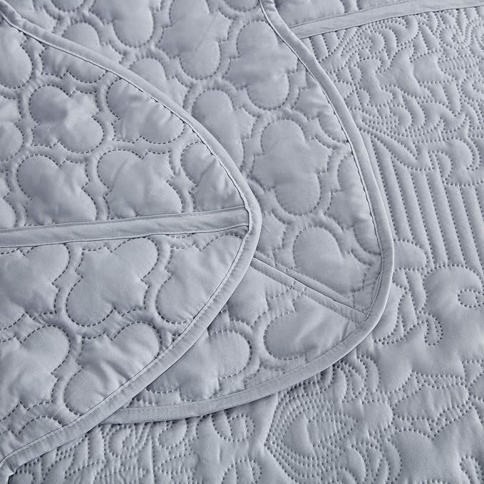 CHIXIN Oversized Bedspread Coverlet Set King Size - Image 8