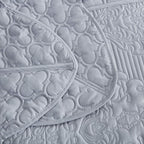 CHIXIN Oversized Bedspread Coverlet Set King Size - Image 8