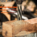 7/8" Reamer Drill Bit for Metal, M2 HSS Taper Reamer for Steel, Plastic to Align - Image 7