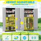 Pataku Metal Storage Cabinet, File Cabinets - Image 6